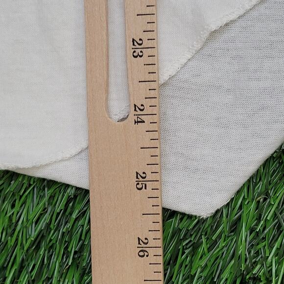 Vintage 80s Hyatt Henley Shirt Small 18x25 Two-Tone Crop USA - Picture 11 of 16